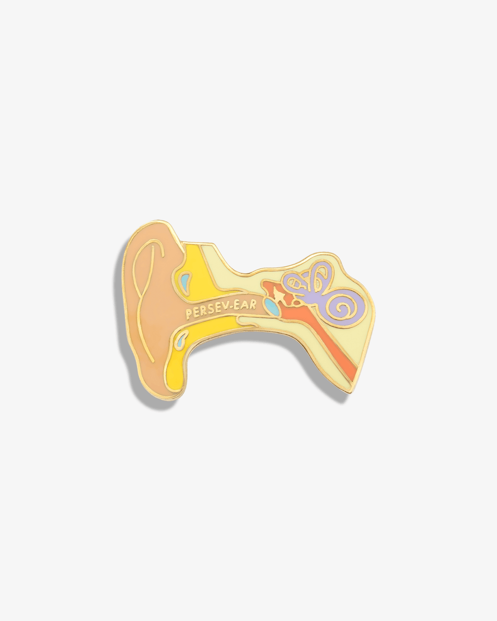Persev-ear Lapel Pin